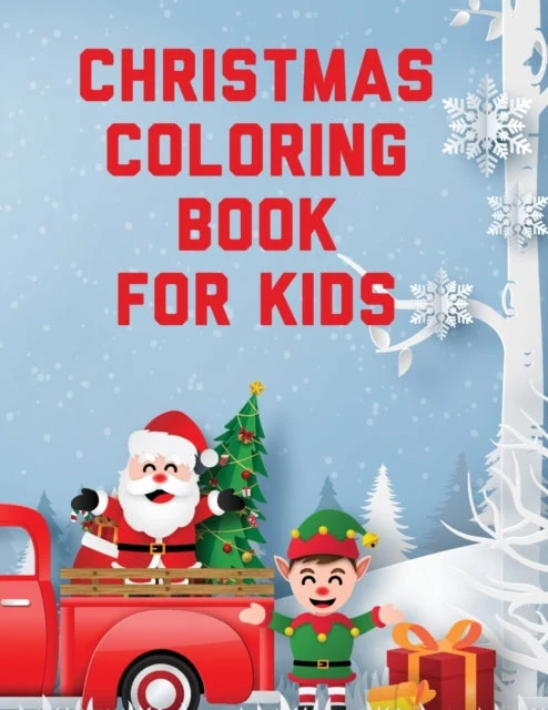 KNYGA Bookshop Christmas Coloring Book For Kids