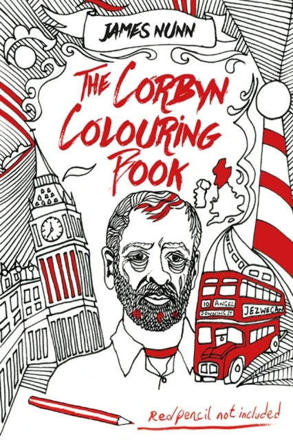 KNYGA Bookshop Corbyn Colouring Book