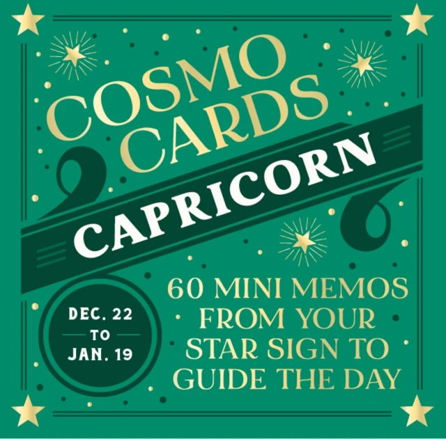 KNYGA Bookshop Cosmo Cards: Capricorn