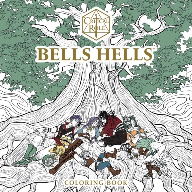 KNYGA Bookshop Critical Role: Bells Hells Coloring Book