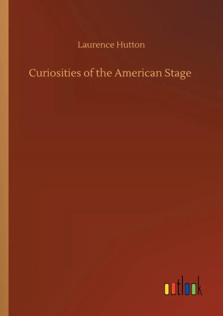 KNYGA Bookshop Curiosities of the American Stage