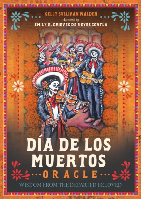 Blue Angel Mėlyna Angel Mėlyna Angel Dia De Los Muertos Oracle Kortos