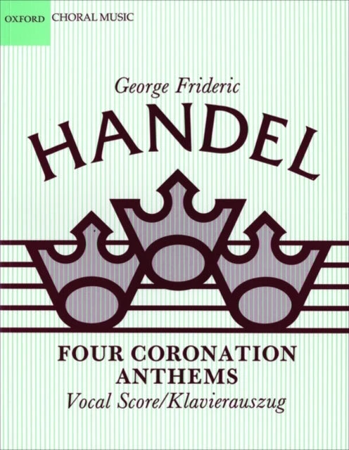 KNYGA Bookshop Four Coronation Anthems