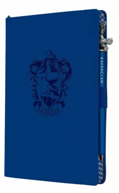 Nešiojamas Užrašų Knygelė - Insight Editions Ravenclaw Classic Vegan Oda 184 Linijuotų Puslapių su Rašikliu