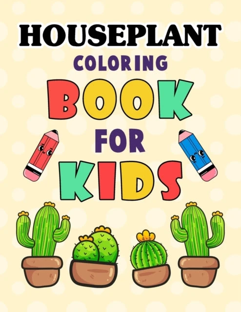 KNYGA Bookshop Houseplant Coloring Book for Kids