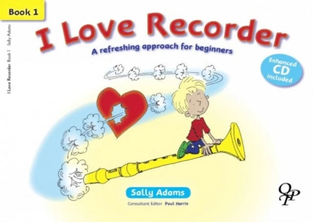 KNYGA Bookshop I Love Recorder Book 1