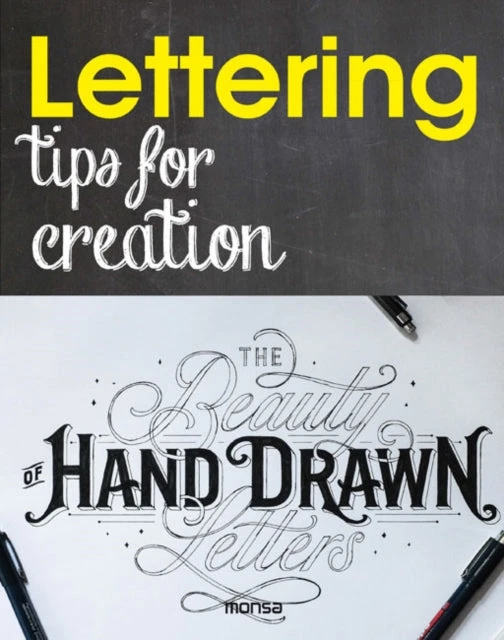 KNYGA Bookshop Lettering: Tips for Creation