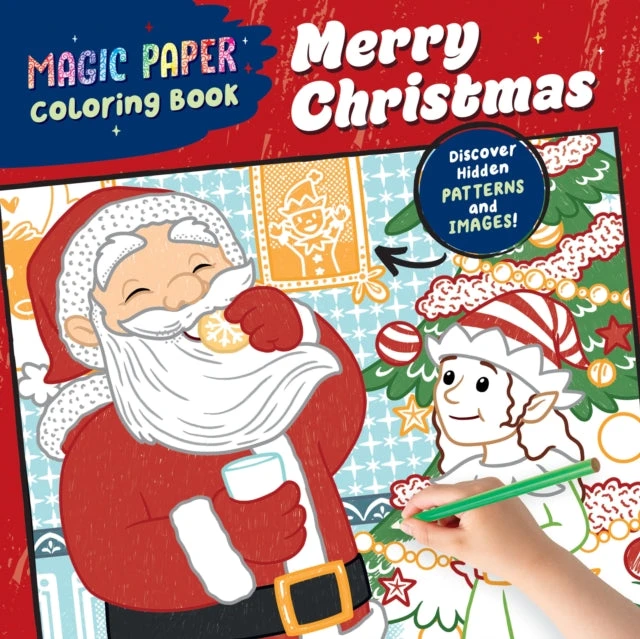 KNYGA Bookshop Magic Paper Coloring Book: Merry Christmas!