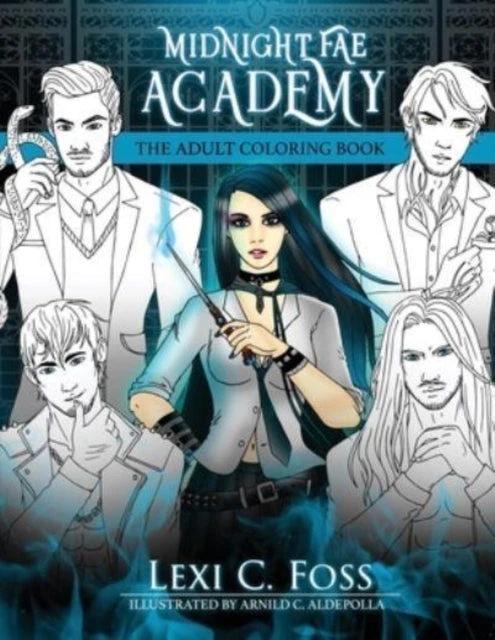 KNYGA Bookshop Midnight Fae Academy Coloring Book