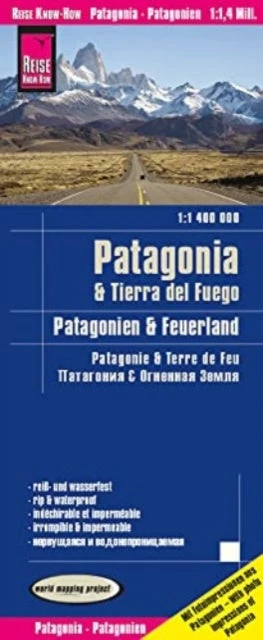 KNYGA Bookshop Patagonia &amp; Tierra del Fuego (1:1,400,000)