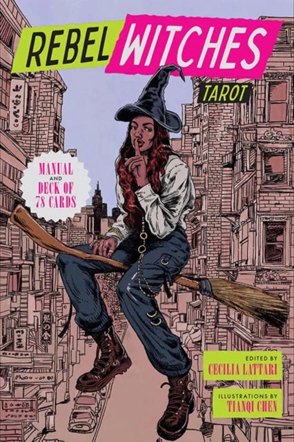 KNYGA Tarot kortos Rebel Witches Dover Publications