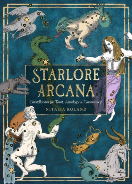 Weiser Books Tarot Kortų Rinkinys - Starlore Arcana 56 Kortos su Instrukciniu Knyga 13.4 x 18.9 cm