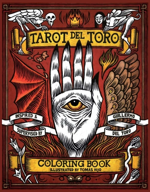 KNYGA Bookshop Tarot del Toro Coloring Book