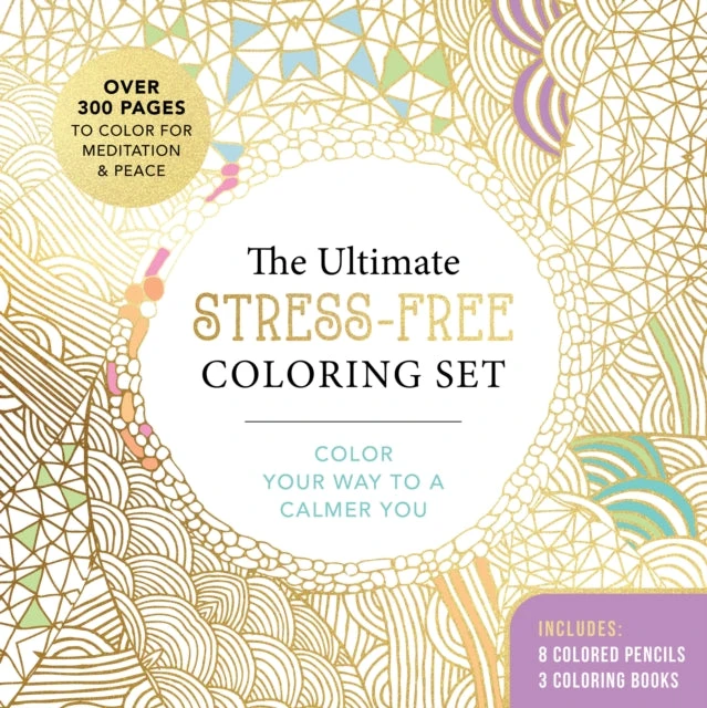KNYGA Bookshop Ultimate Stress-Free Coloring Set