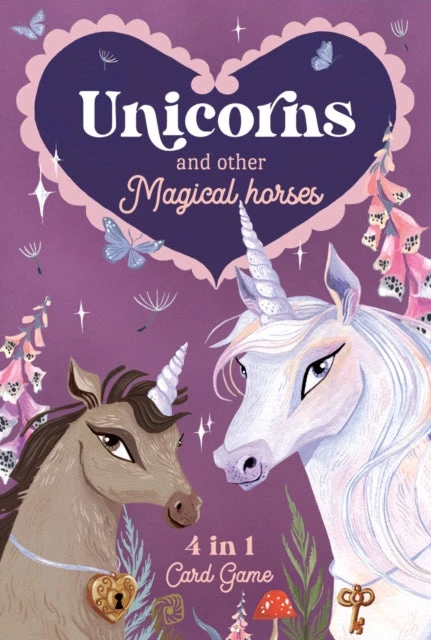 KNYGA Bookshop Unicorns &amp; Other Magical Horses: 4 in 1 Card Game