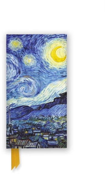 KNYGA Bookshop Knygynas Vincentas van Goghas: Žvaigždėta naktis (plonas užrašų knygelė su blizgia danga)