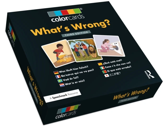KNYGA Bookshop What's Wrong?: Colorcards
