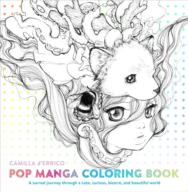 KNYGA Camilla Derrico Pop Manga Coloring Book