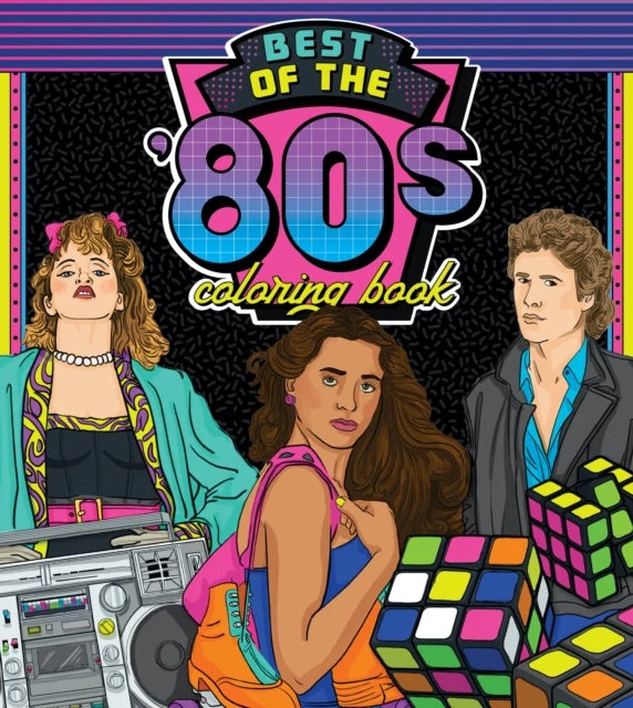 KNYGA Creative Best of the '80s Coloring Book