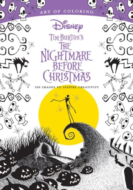 KNYGA Disney Book Group Art of Coloring: Tim Burton's The Nightmare Before Christmas