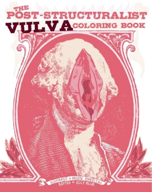 KNYGA Elly Blue Post-Structuralist Vulva Coloring Book