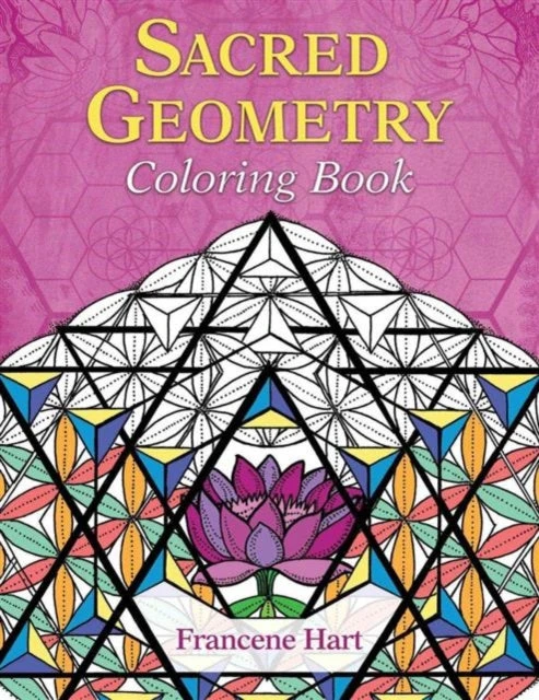 KNYGA Francene Hart Sacred Geometry Coloring Book