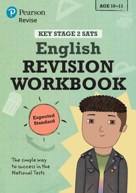 KNYGA Giles Clare Pearson REVISE Key Stage 2 SATs English Revision Workbook - Expected Standard for 2026, 2027 exams