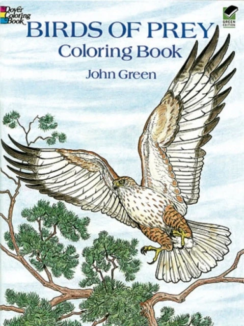 KNYGA John Birds of Prey Coloring Book