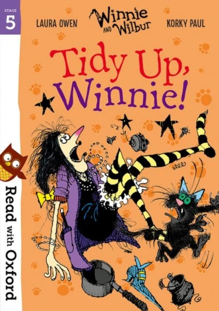 KNYGA Laura Owen Read with Oxford: Stage 5: Winnie and Wilbur: Tidy Up, Winnie!