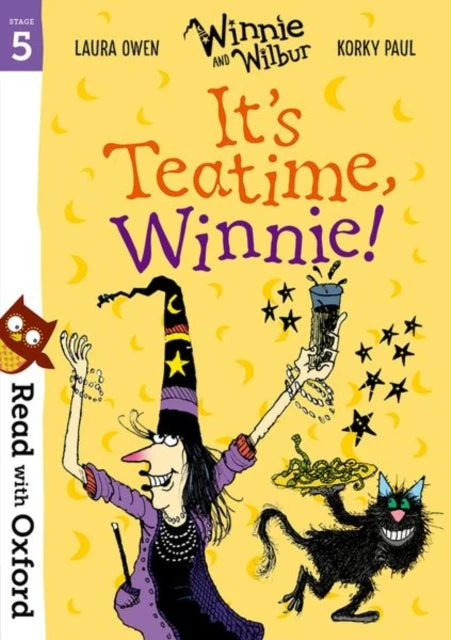 KNYGA Laura Owen Read with Oxford: Stage 5: Winnie and Wilbur: It's Teatime, Winnie!