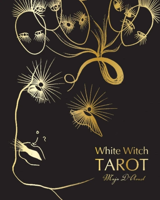 Schiffer Publishing Baltas Witch Tarot Kortos