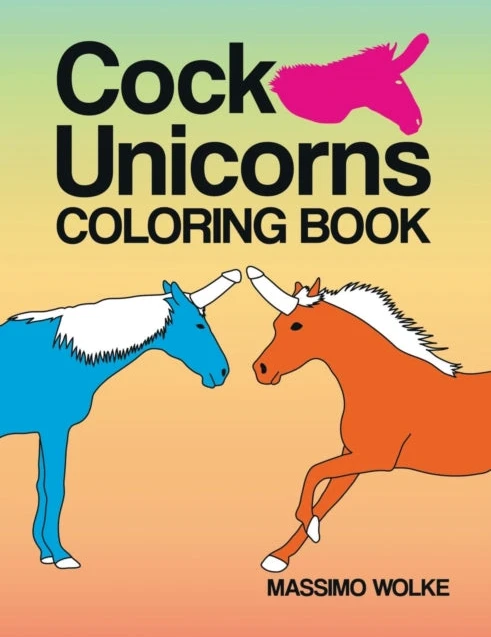 KNYGA Massimo Wolke Cock Unicorns - Coloring Book