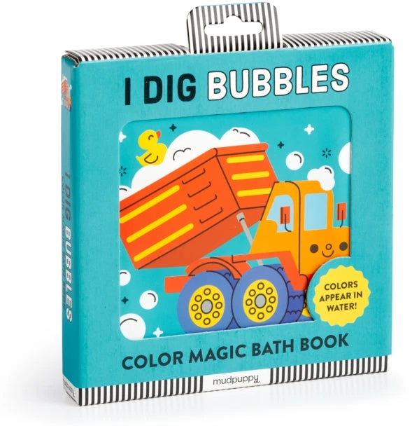 KNYGA Mudpuppy I Dig Bubbles! Color Magic Bath Book