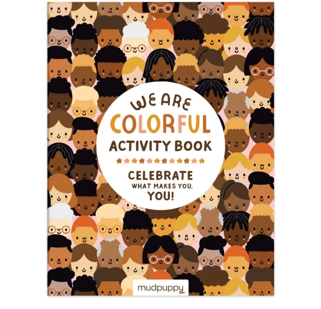 KNYGA Mudpuppy We Are Colorful Activity Book