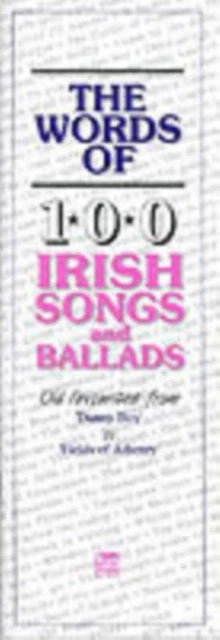 KNYGA Music Sales Corporation Words Of 100 Irish Songs And Ballads