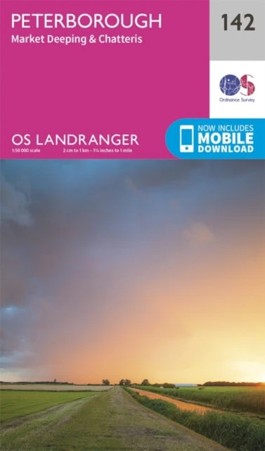 KNYGA Ordnance Survey Peterborough, Market Deeping &amp; Chatteris