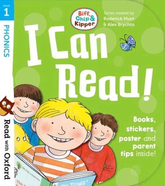KNYGA Roderick Hunt Read with Oxford: Stage 1: Biff, Chip and Kipper: I Can Read Kit