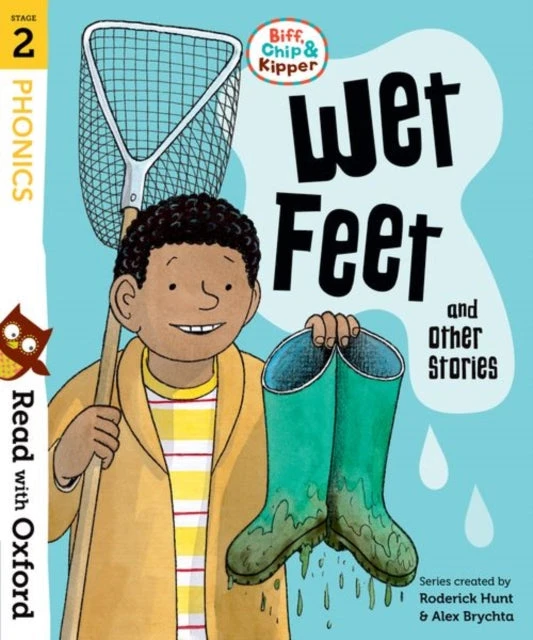KNYGA Roderick Hunt Read with Oxford: Stage 2: Biff, Chip and Kipper: Wet Feet and Other Stories