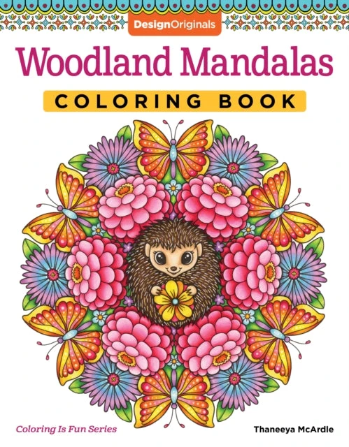 KNYGA Thaneeya Mcardle Woodland Mandalas Coloring Book