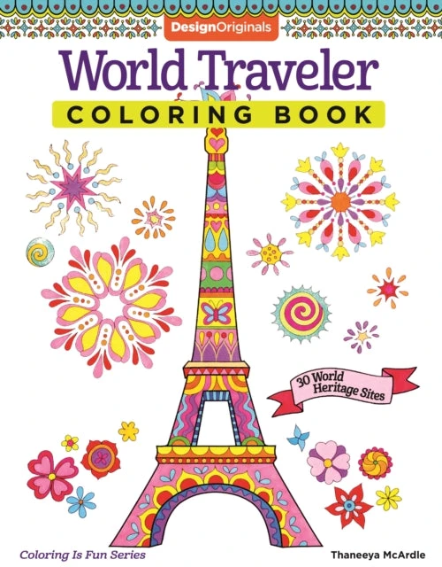 KNYGA Thaneeya Mcardle World Traveler Coloring Book