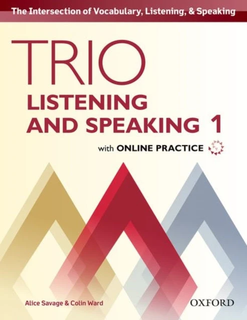 KNYGA Alice Savage Trio Listening and Speaking: Level 1: Student Book Pack with Online Practice