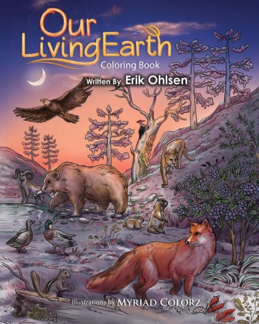 KNYGA Bookshop Our Living Earth Coloring Book