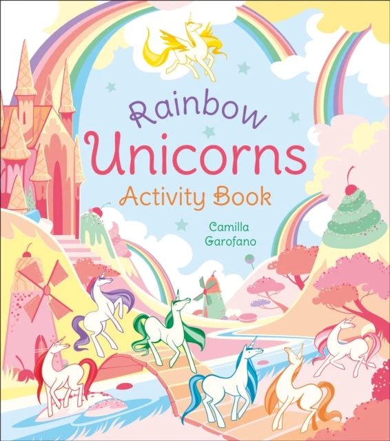 KNYGA Bookshop Rainbow Unicorns Activity Book