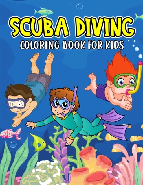 KNYGA Bookshop Scuba Diving Coloring Book for Kids