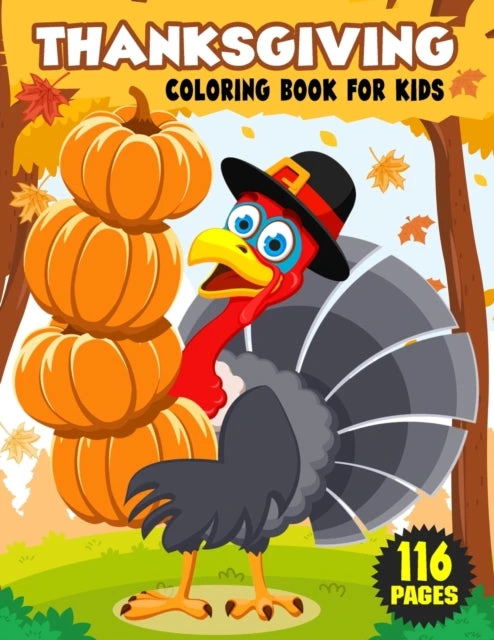 KNYGA Color Publications Thanksgiving Coloring Book for Kids