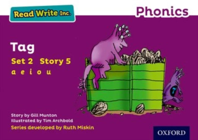 KNYGA Gill Munton Read Write Inc. Phonics: Tag (Violetinė Set 2 Storybook 5)