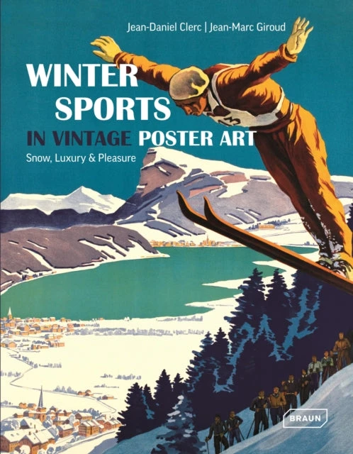 KNYGA Jean Daniel Clerc Winter Sports in Vintage Poster Art