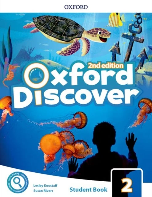 KNYGA Lesley Koustaff Oxford Discover: 2 lygio mokinių knygų rinkinys