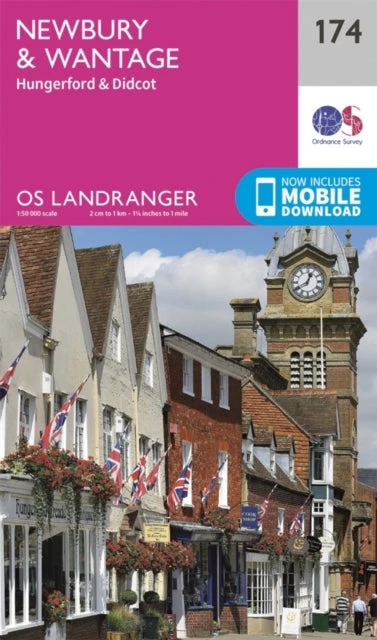 KNYGA Ordnance Survey Newbury &amp; Wantage, Hungerford &amp; Didcot