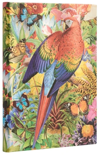 KNYGA paperblanks Tropical Garden (Nature Montages) Midi Lined Journal